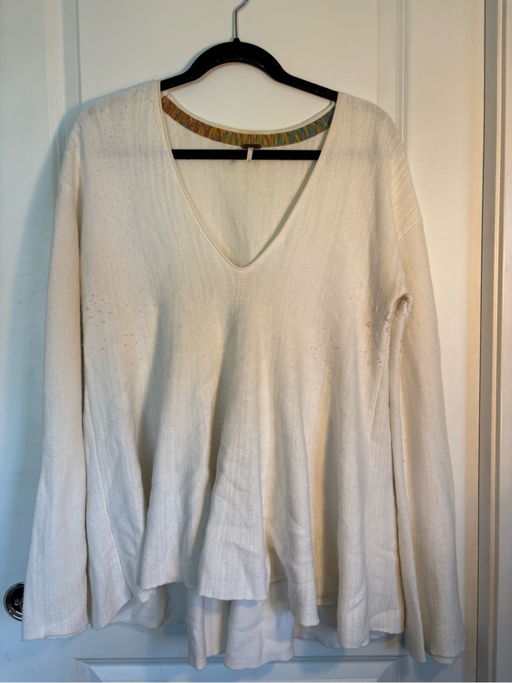 free people V-Neck Lightweight Knit Sweater